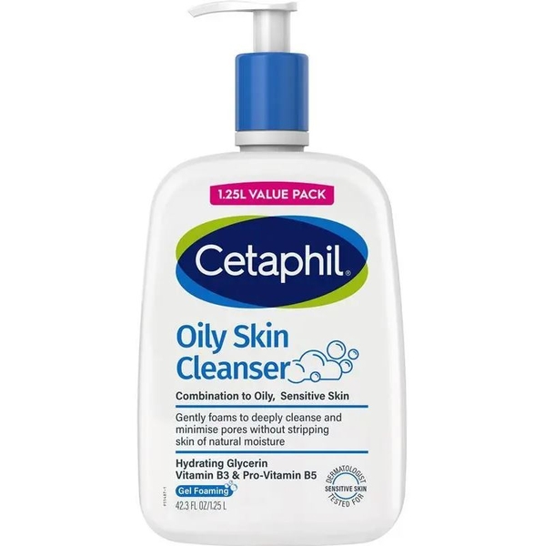 Sữa rửa mặt Cetaphil Oily Skin Cleanser cho da dầu mụn