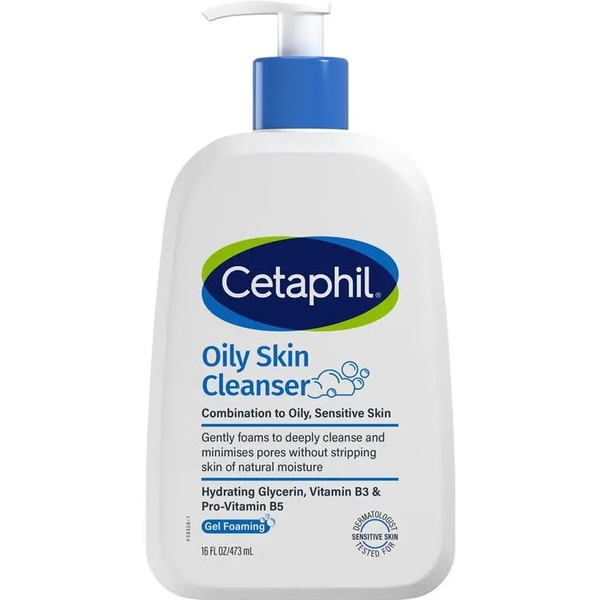 Sữa rửa mặt Cetaphil Oily Skin Cleanser cho da dầu mụn