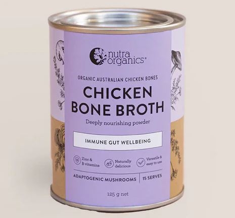 Nước hầm xương gà hữu cơ Nutra Organics Chicken Bone Broth