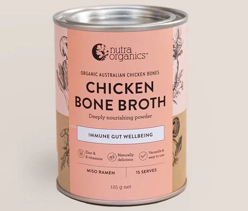 Nước hầm xương gà hữu cơ Nutra Organics Chicken Bone Broth