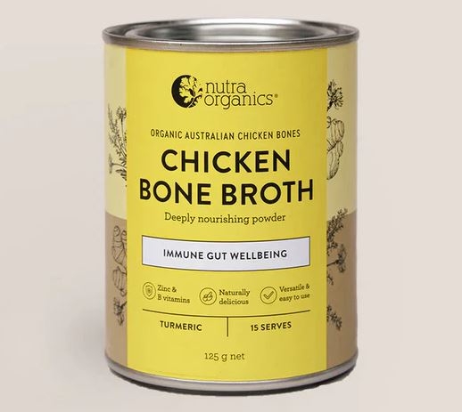 Nước hầm xương gà hữu cơ Nutra Organics Chicken Bone Broth