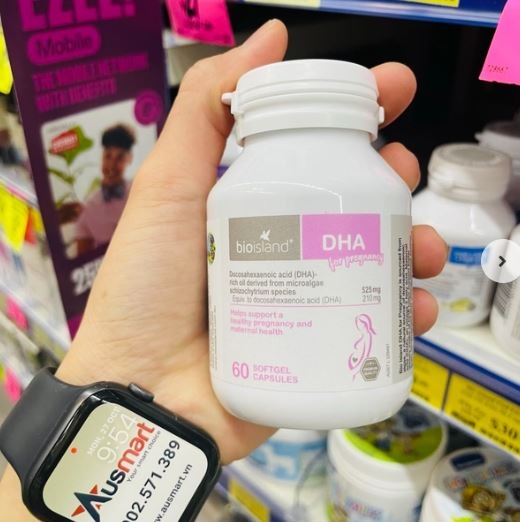 COMBO Elevit + DHA bầu cho mẹ bầu mang thai