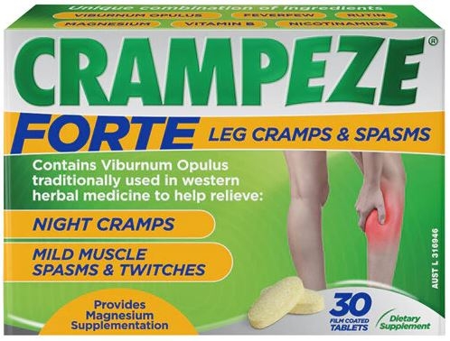 Viên uống giảm chuột rút Crampeze Forte