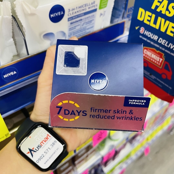Kem dưỡng da NIVEA Q10 Anti-Wrinkle Night Cream chống nhăn