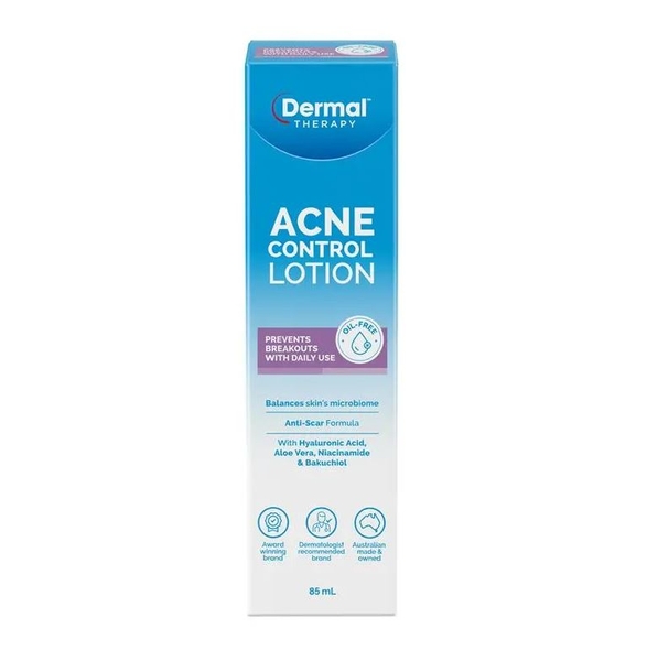 Kem dưỡng kiểm soát mụn Dermal Therapy Acne Control Lotion
