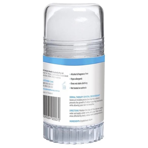 Lăn khử mùi đá khoáng Dermal Therapy Crystal Deodorant Stick 120g