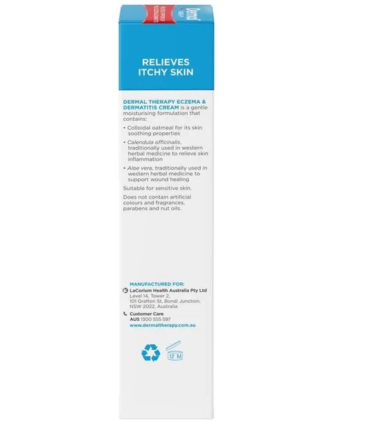 Kem trị chàm và viêm da Dermal Therapy Eczema & Dermatitis Cream