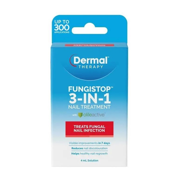 Dung dịch trị nấm móng tay chân Dermal Therapy Fungistop 3-in-1 4ml