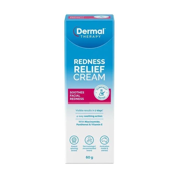 Kem giảm đỏ da nhạy cảm Dermal Therapy Redness Relief Cream 60g