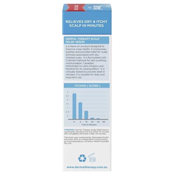 Serum đặc trị ngứa da đầu Dermal Therapy Scalp Relief Serum 60ml