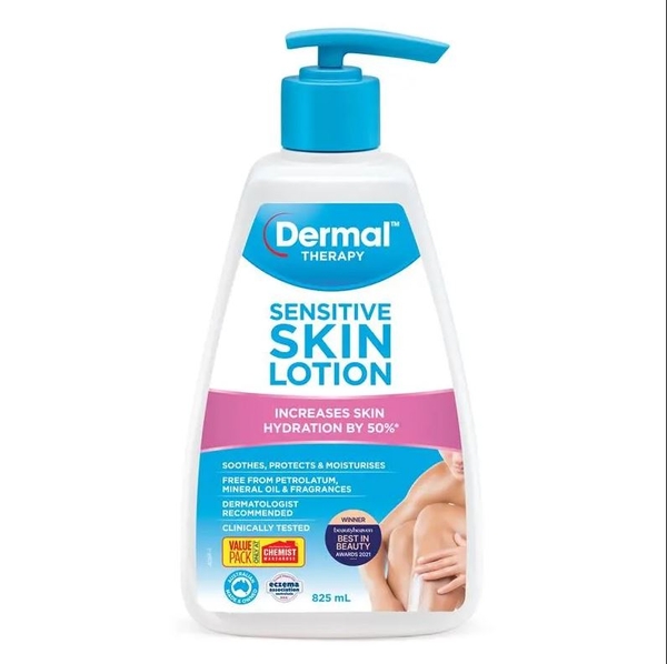 Sữa dưỡng thể da nhạy cảm Dermal Therapy Sensitive Skin Lotion 825ml