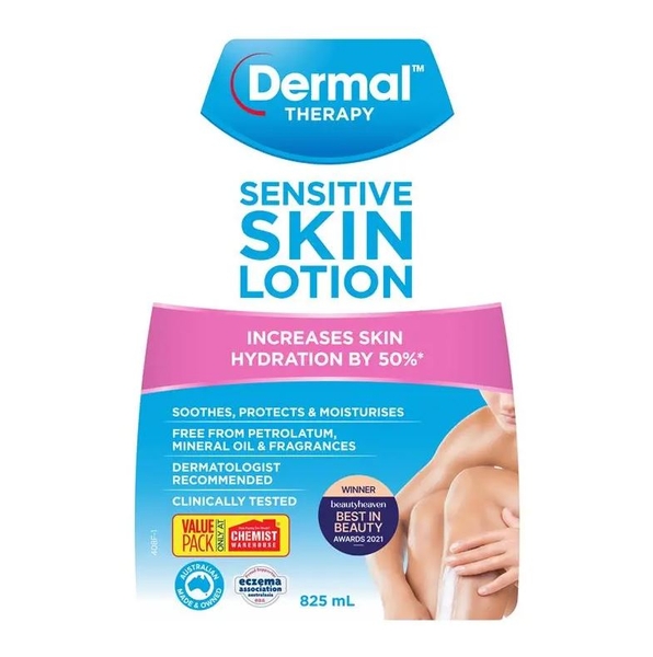 Sữa dưỡng thể da nhạy cảm Dermal Therapy Sensitive Skin Lotion 825ml