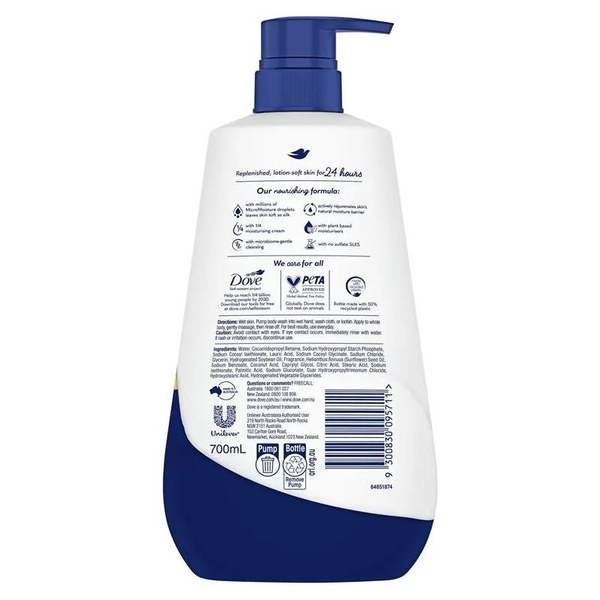 Sữa tắm Dove Advanced Care Body Wash Triple Moisturising 700ml