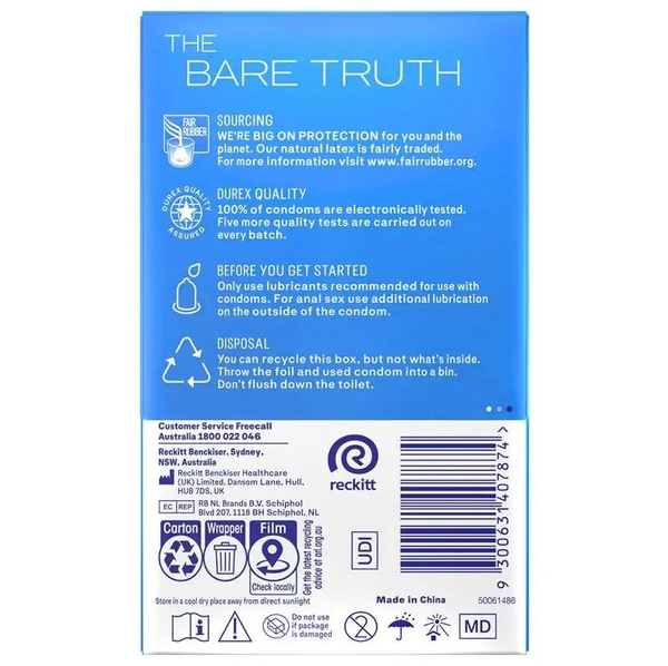 Bao cao su Durex Love Sex Regular