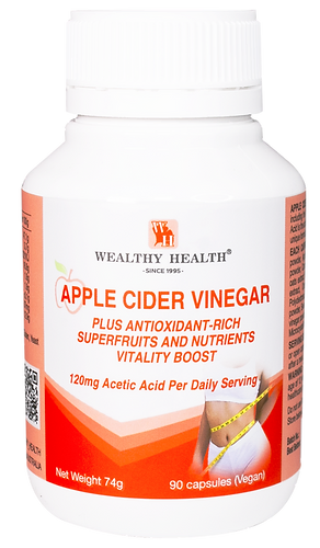 Viên uống giấm táo Wealthy Health Apple Cider Vinegar 90 viên