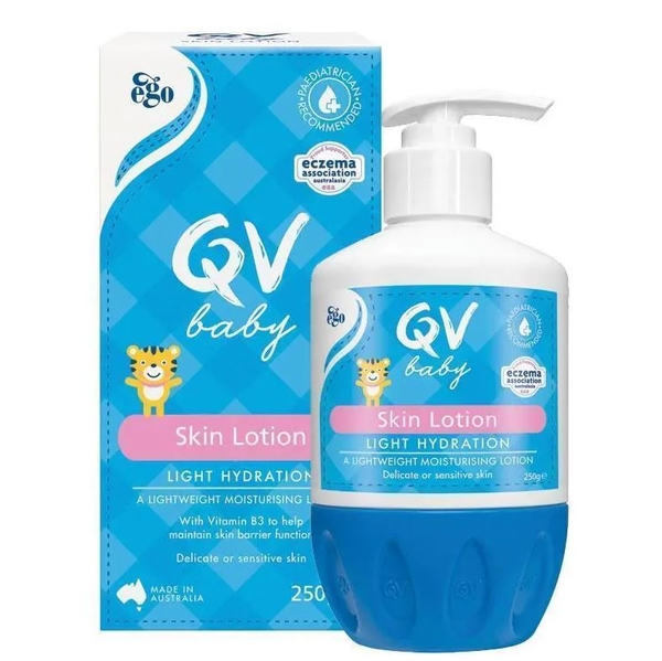 Sữa dưỡng ẩm dịu nhẹ cho bé Ego QV Baby Skin Lotion 250g