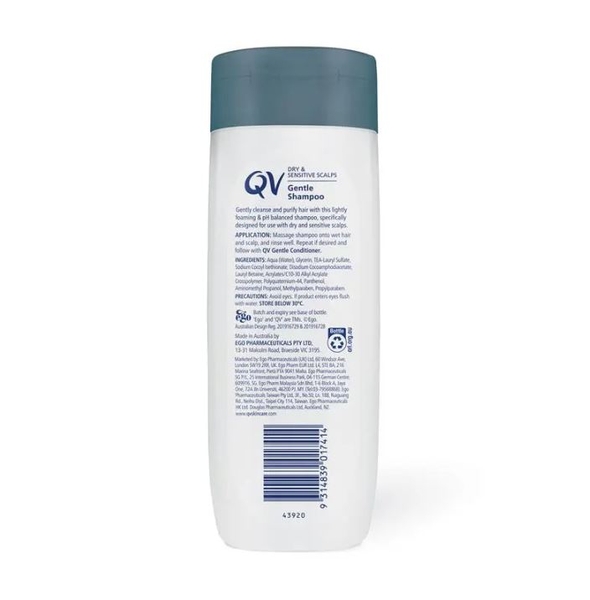 Dầu gội cho da đầu nhảy cảm Ego QV Gentle Shampoo