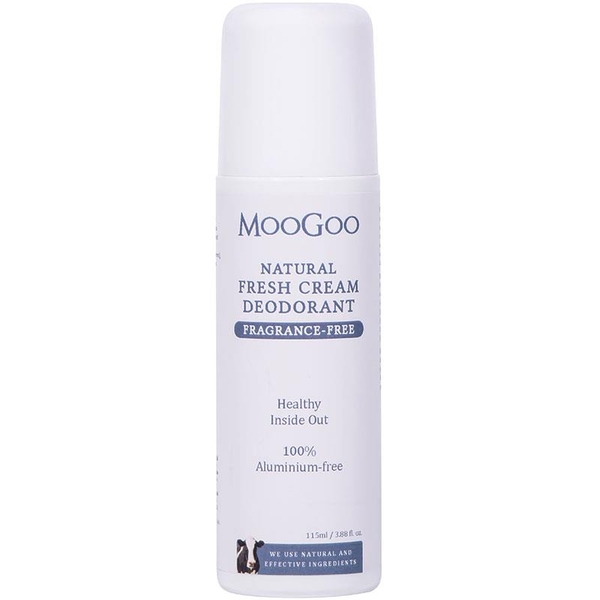 Lăn khử mùi cho da nhạy cảm Moogoo Natural Fresh Cream Roll On Deodorant Sensitive
