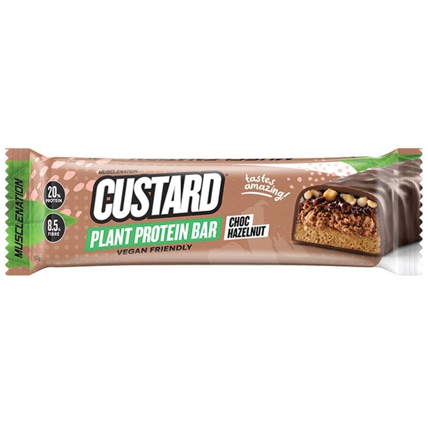 Thanh protein thực vật Muscle Nation Plant Protein Custard Plant Bar