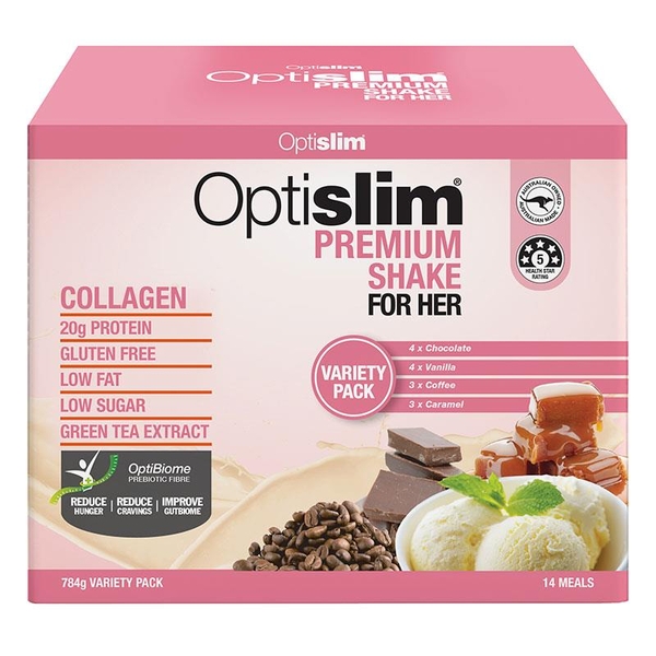 Thực phẩm hỗ trợ giảm cân cho nữ Optislim For Her Premium