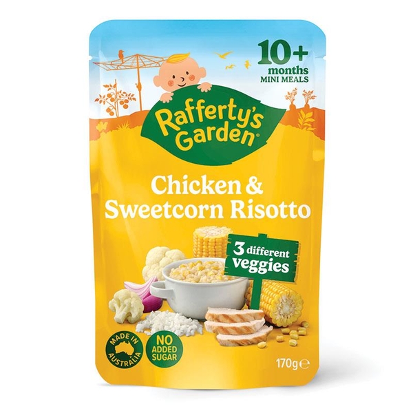 Thức ăn ăn dặm cho bé Raffertys Garden 10+ Months