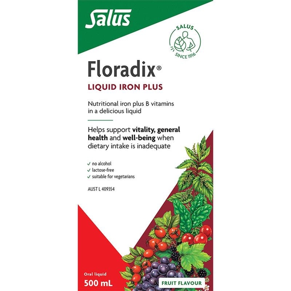 Dung dịch bổ sung sắt Floradix Liquid Iron Plus