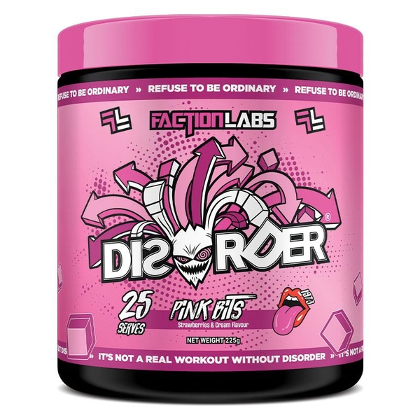Bột uống tăng năng lượng trước khi tập Faction Labs Disorder