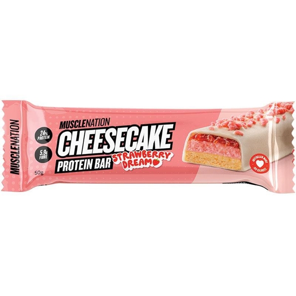 Bánh protein Muscle Nation Cheesecake Bar