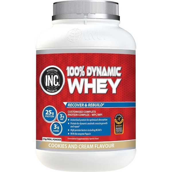 Sữa bột tăng cơ INC. 100% Dynamic Whey