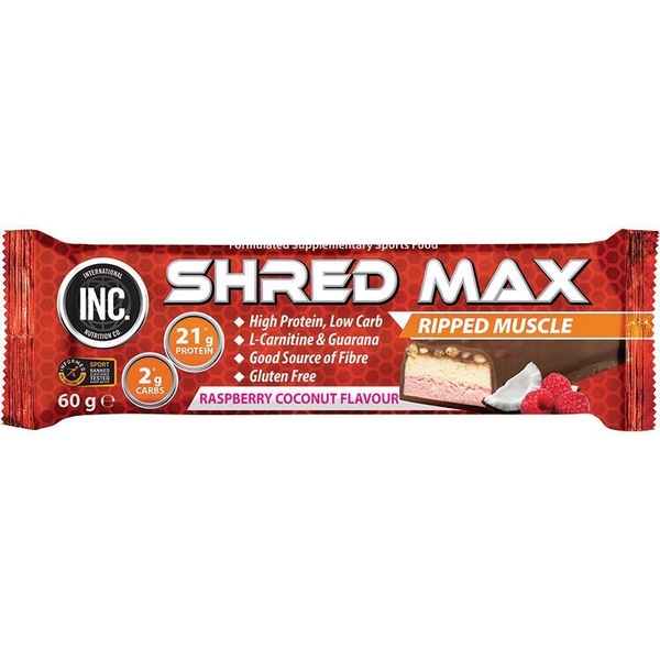 Thanh protein hỗ trợ đốt mỡ INC. Shred Max Protein Bar