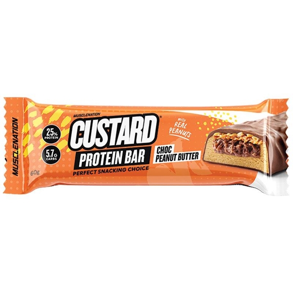 Thanh protein Muscle Nation Custard Protein Bar