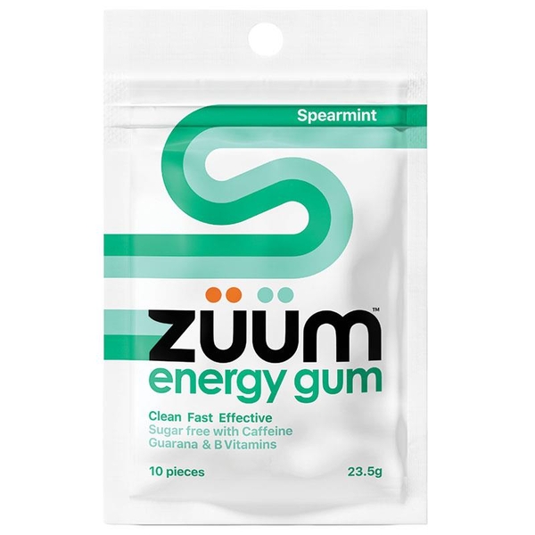 Kẹo cao su bổ sung năng lượng Zuum Energy Chewing Gum