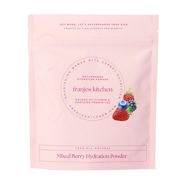 Bột pha uống bù nước và điện giải cho mẹ Franjos Kitchen Motherhood Hydration Powder
