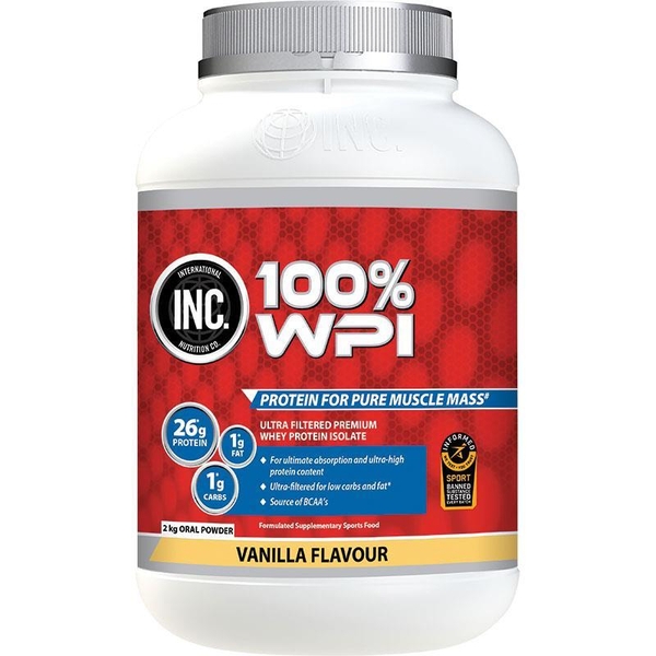 Bột đạm Whey Isolate INC. 100 WPI