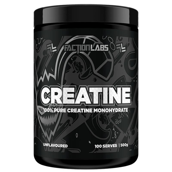 Bột Creatine Monohydrate 100% tinh khiết Faction Labs tăng hiệu suất tập luyện