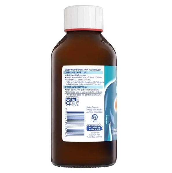 Gaviscon Peppermint Liquid Heartburn & Indigestion Relief