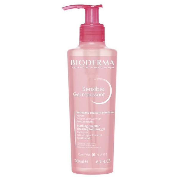 Bioderma Sensibio Gel Moussant Cleansing Foaming Gel 200ml [Pre-order]