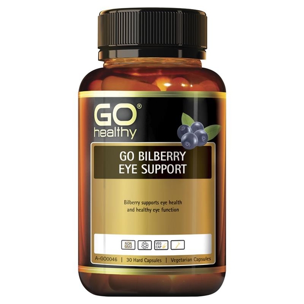 Viên uống bổ mắt Go Healthy Bilberry Eye Support 20000mg 30 viên [Pre-order]