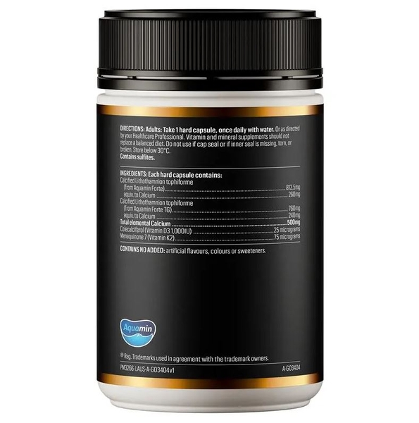 Viên uống bổ sung canxi Go Healthy Calcium Plus D3 & K2 120 viên