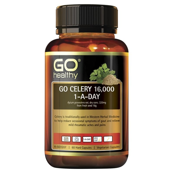 Viên uống hỗ trợ Gout Go Healthy Celery 16000mg 60 viên