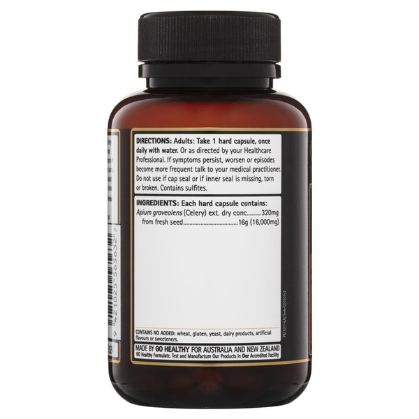 Viên uống hỗ trợ Gout Go Healthy Celery 16000mg 60 viên
