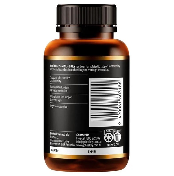 Viên uống bổ khớp Go Healthy Glucosamin + Daily 60 viên