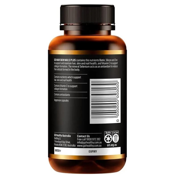 Viên uống Go Healthy Hair Skin Nails Plus 1 A Day 100 viên