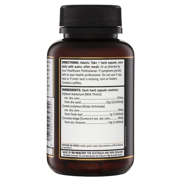 Viên uống thải độc gan Go Healthy Liver Detox 1 A Day 60 viên