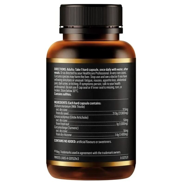 Viên uống thải độc gan Go Healthy Liver Detox 1 A Day 60 viên