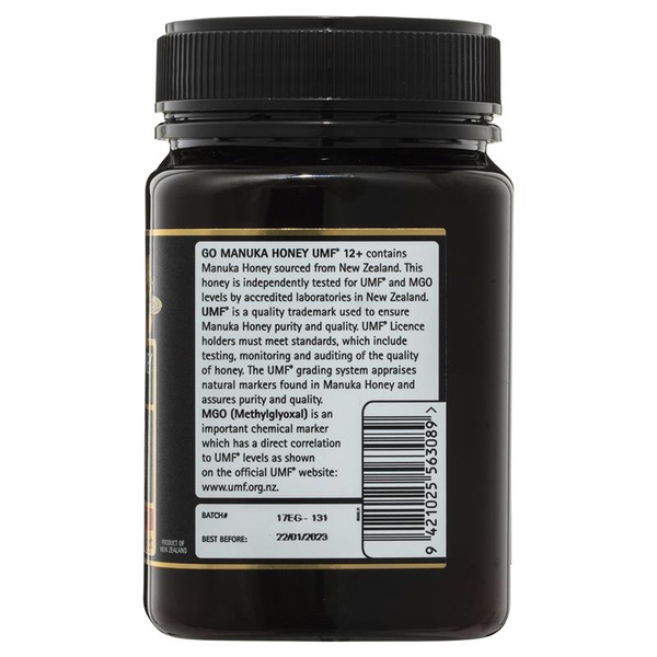 Mật ong Úc Go Healthy Manuka Honey UMF 12+ ( MGO 350+)