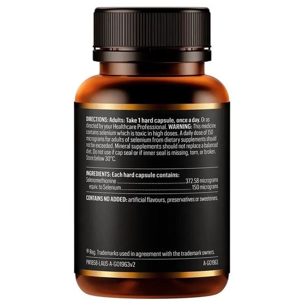 Viên uống chống oxy hóa Go Healthy Selenium 150mcg 1 A Day 60 viên