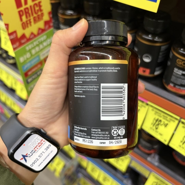 Viên uống Go Healthy Tribulus Max
