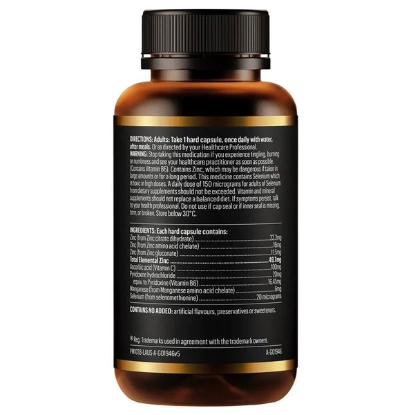 Viên uống bổ sung kẽm Go Healthy Zinc Complex 1 A Day 120 viên