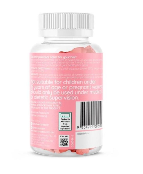 Kẹo dẻo Haircarebear Hair Gummies 60 viên
